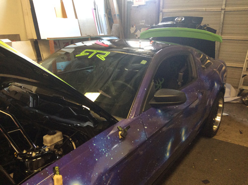 Car-Con Car Wrap Progress