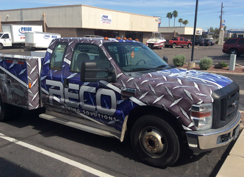 Full wrap for RECO Tucson Vehicle Wraps