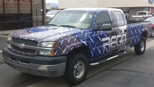 RECO Wrap Finished Vehicle Wraps Tucson