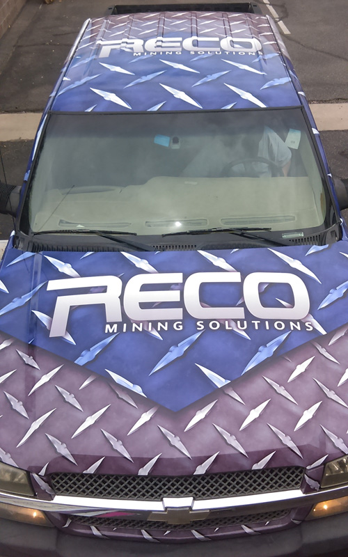 RECO Wrap Finished Vehicle Wraps Tucson