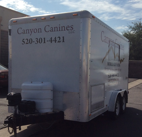 Canyon Canines Trailer Tucson Trailer Graphics