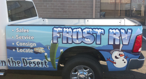 Frost RV Vehicle Wraps Arizona