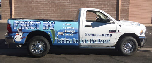 Frost RV Vehicle Wraps Arizona