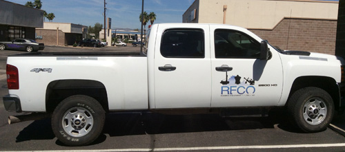 RECO Old Truck Graphics Tucson Vehicle Wraps