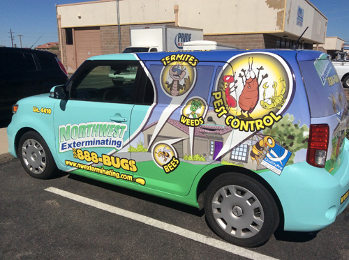 Northwest Exterminating Vehicle Wraps Tucson