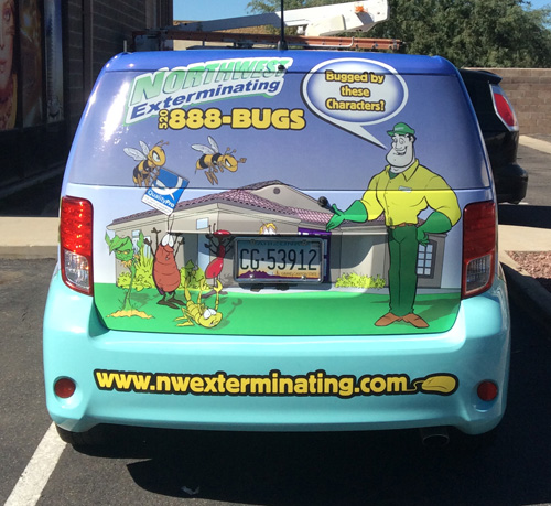 Northwest Exterminating Vehicle Wraps Tucson