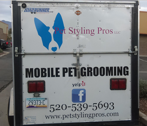 Pet Styling Pros Trailer Vinyl Install