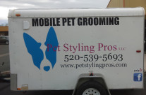 Pet Styling Pros Trailer Vinyl Install