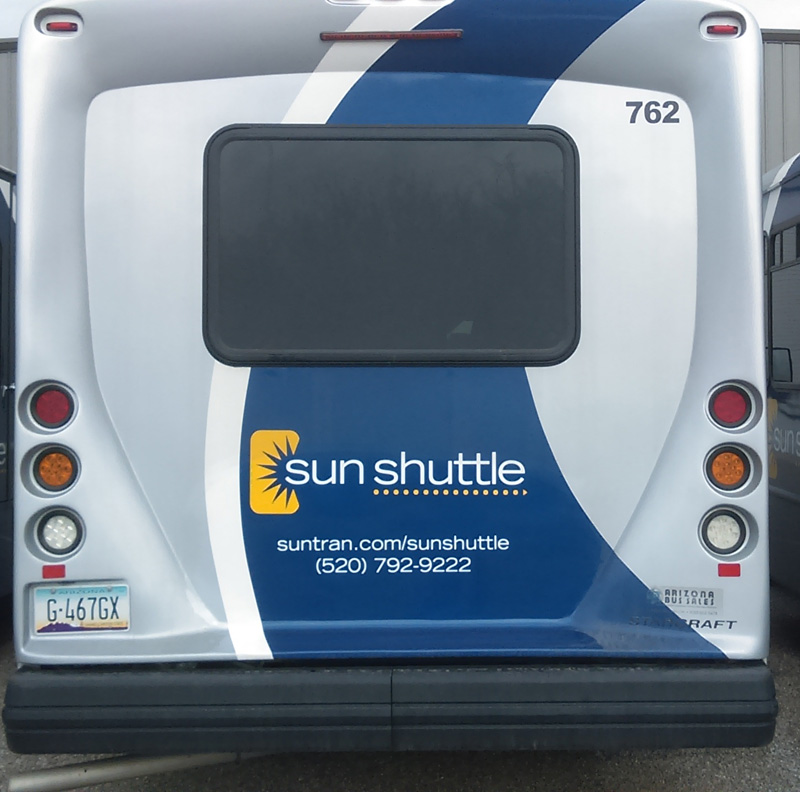 Sun Shuttle Vinyl Install Tucson