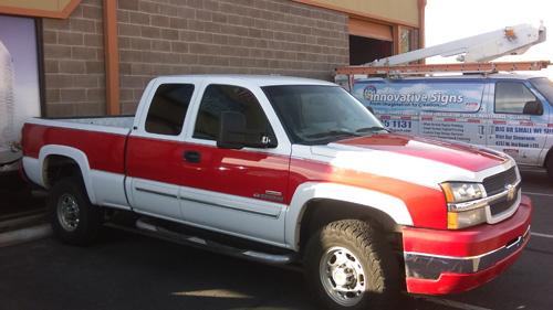 Truck wraps Tucson