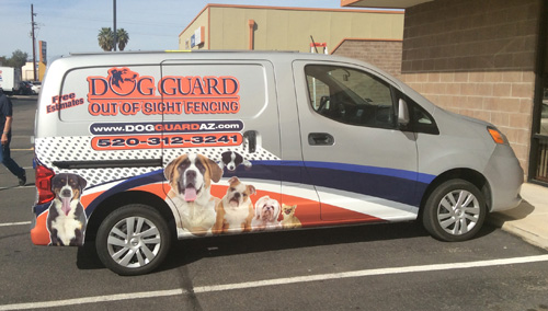 Off Leash Van Wrap Tucson