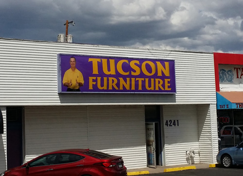 Tucson Furniture Sign Install