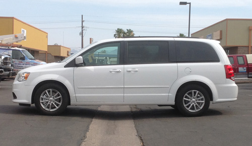 Sun Rideshare Van Tucson Vehicle Wraps