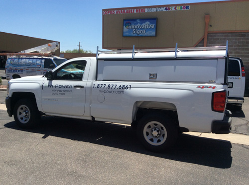 Wi Power Vehicle Graphics Tucson