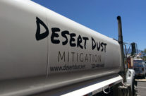 Water Truck Vinyl Install Tucson