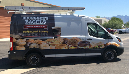 Bruegger's Bagels Van Wrap