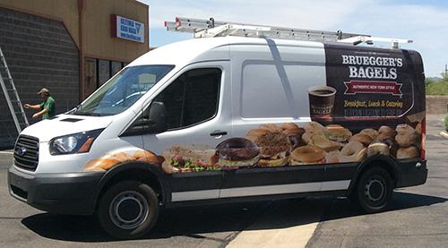 Bruegger's Bagels Van Wrap