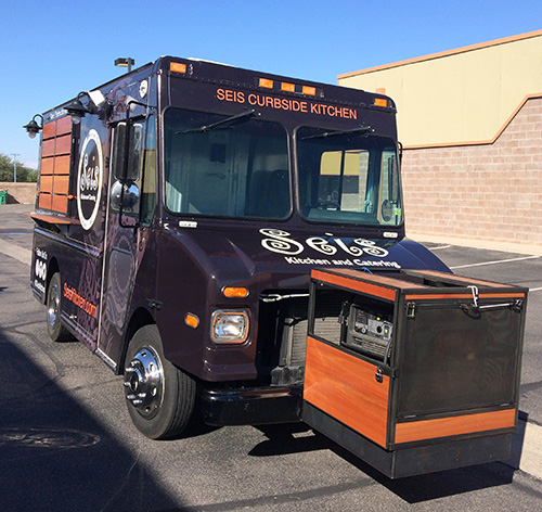 Seis Food Truck Wrap Tucson