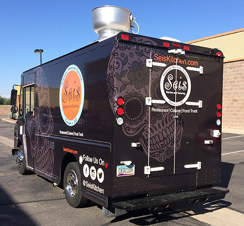 Seis Food Truck Wrap Tucson