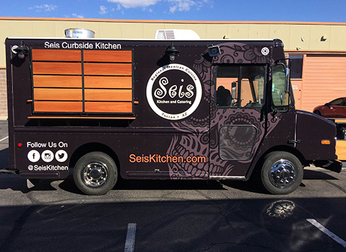 Seis Food Truck Wrap Tucson