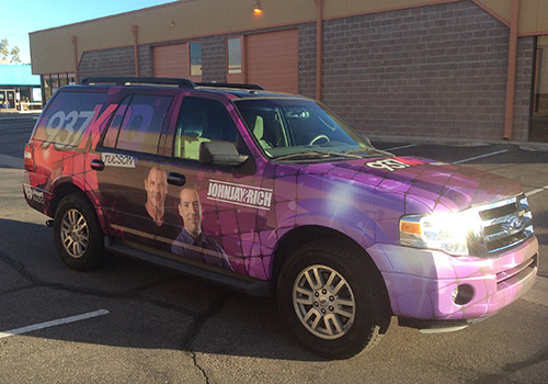 KRQ wrap Tucson vehicle wraps