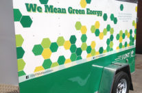 Green energy trailer wraps Tucson