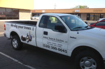 Truck vinyl graphics Tucson