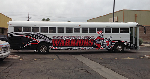 School Bus Wrap Tucson