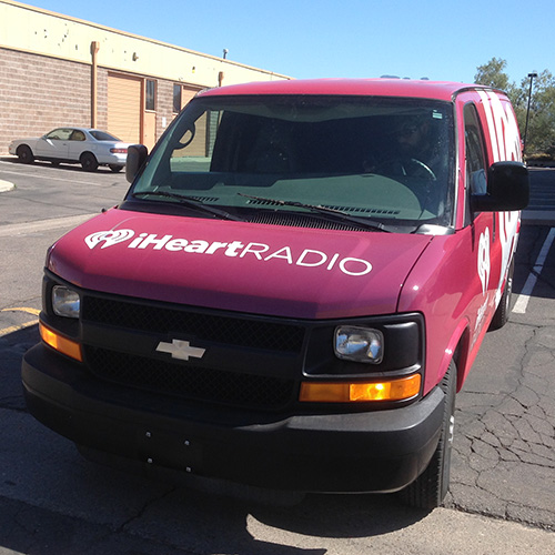 iHeart Radio Van Wrap Tucson