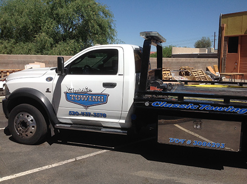 Classic towing vehicle graphics tucson