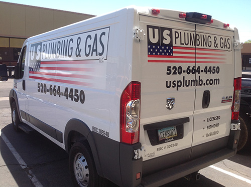 US Plumbing & Gas Decals Tucson