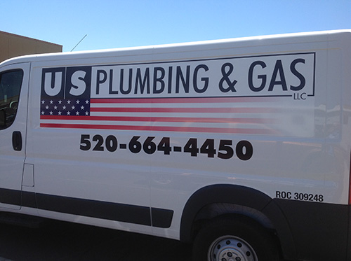 US Plumbing & Gas Decals Tucson