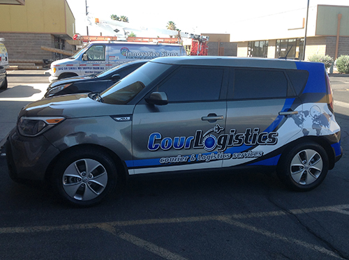 CourLogistics Partial Wrap Tucson