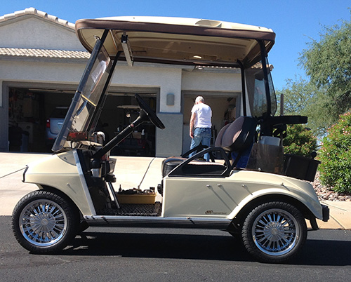 Golf cart wrap Tucson