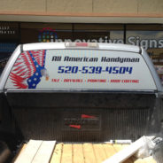 All American Handyman Window Perf Tucson Graphics