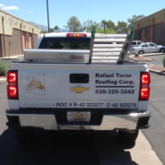 Rafael Tovar Roofing Tucson Vehicle Graphics