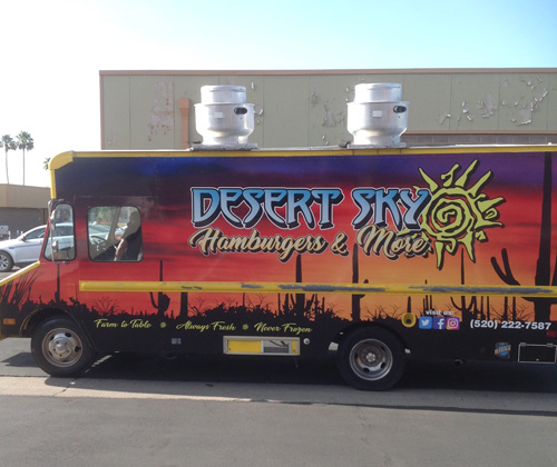 Desert Sky Hamburgers Food Trucks Tucson