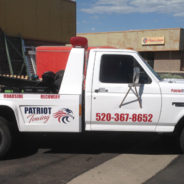 Patriot Towing Truck Decals Install Tucson