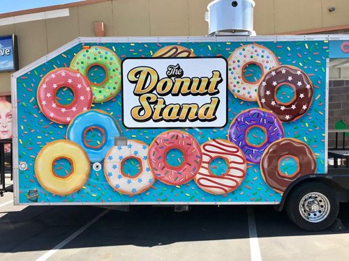 The Donut Stand Tucson Trailer Wraps