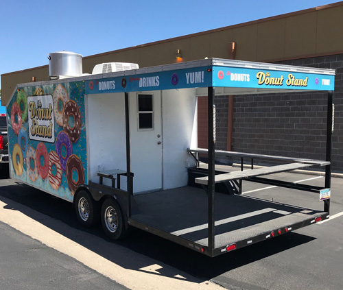 The Donut Stand Tucson Trailer Wraps