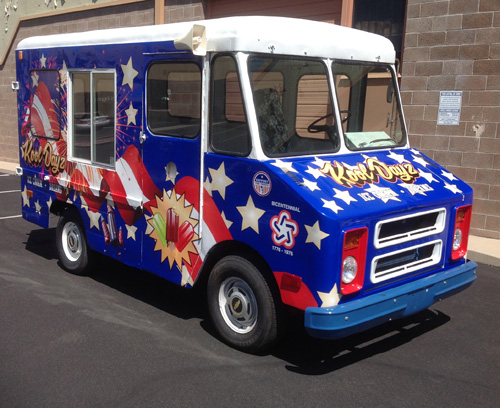 Ice Cream Truck Wrap Tucson