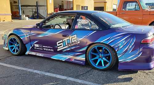 Race Car Wrap Tucson