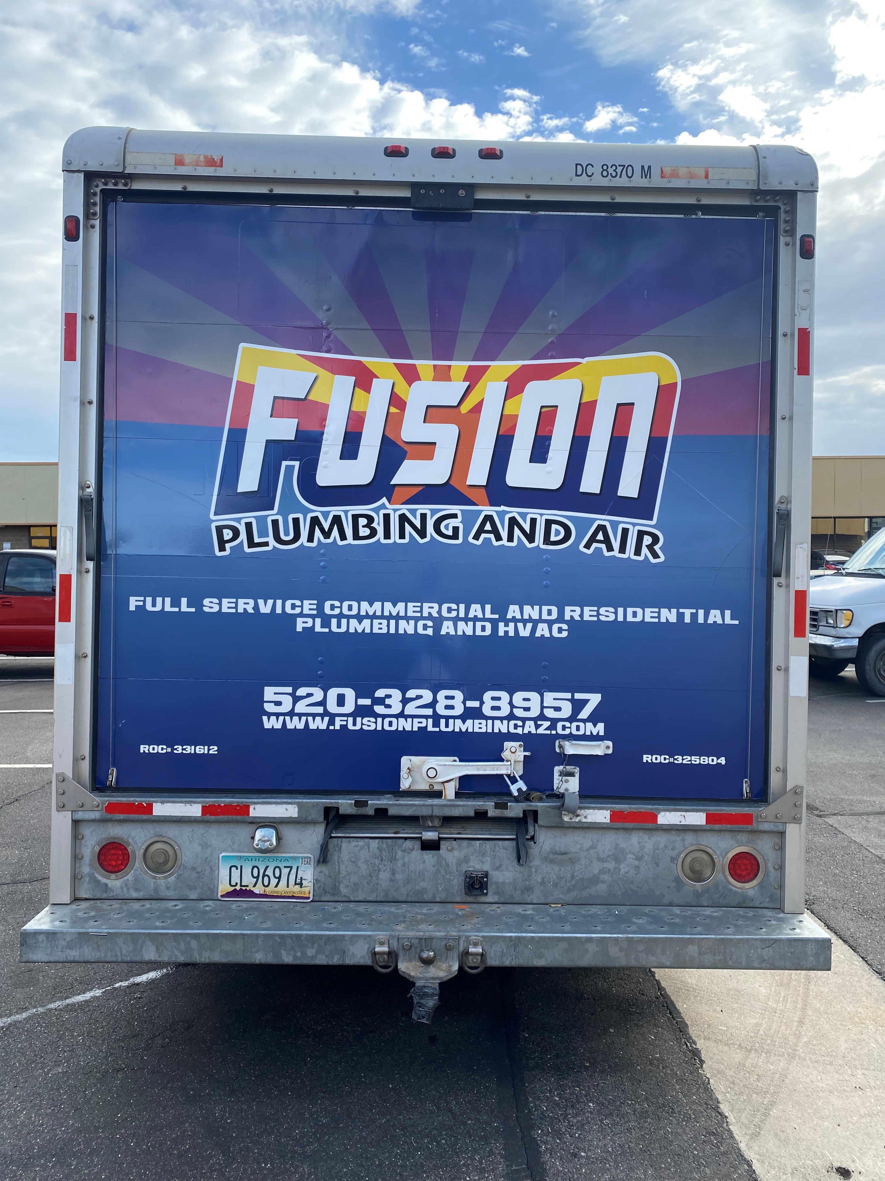 Fusion Plumbing Box Van Install
