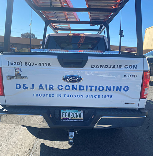 D & J Air Conditioning Vinyl Install Tucson